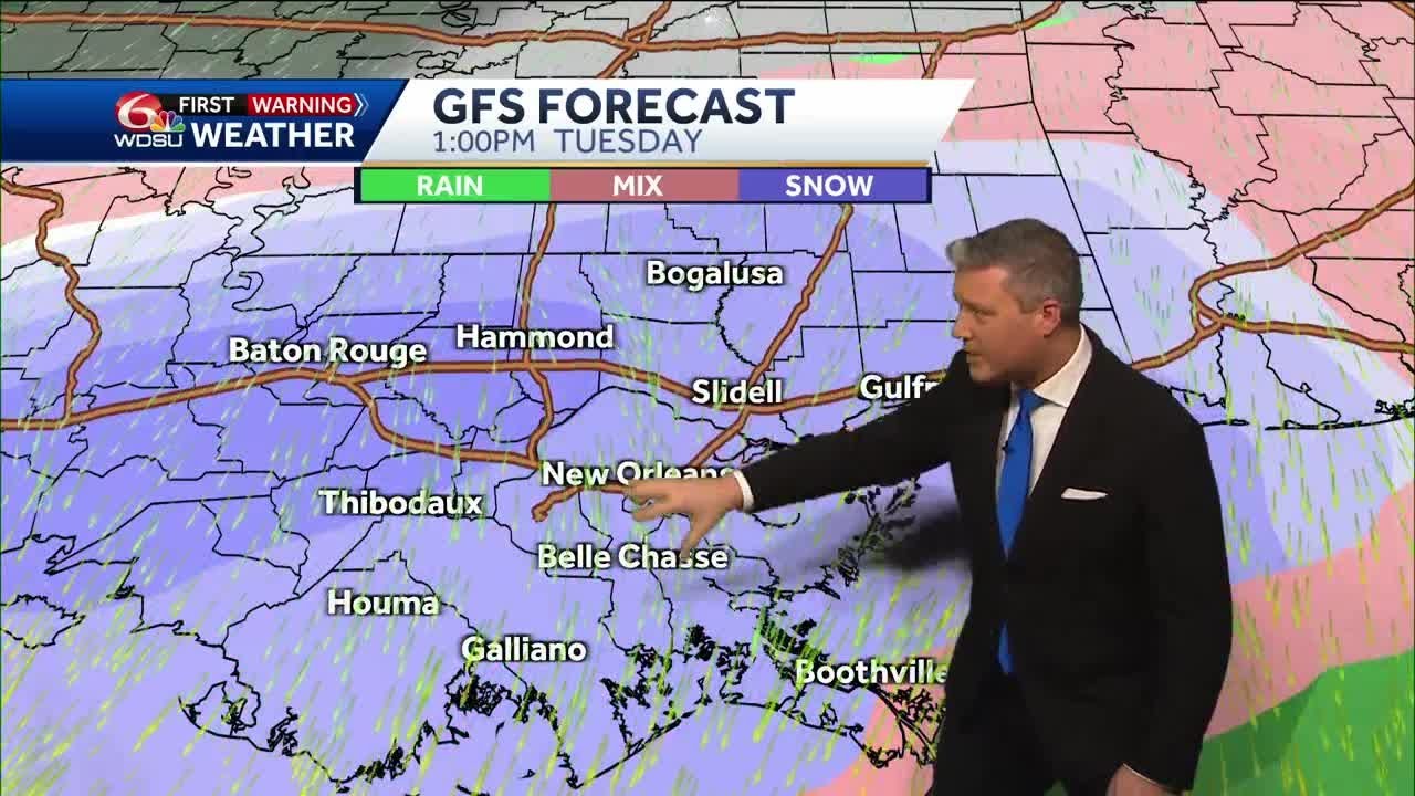 Weather Alert Days for extreme cold and a snowstorm Tuesday