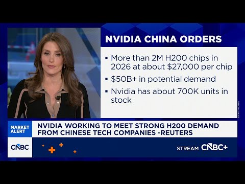 Nvidia works to meet strong H200 demand from Chinese tech companies — Reuters