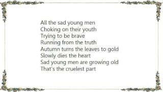 Boz Scaggs - Ballad of the Sad Young Men Lyrics