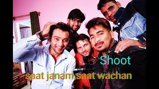 #Shooting# Saat janam - saat wachan Pahari wedding song shoot making