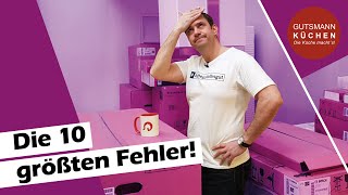 Die größten FEHLER in der Küchenplanung! - Meine Top 10!