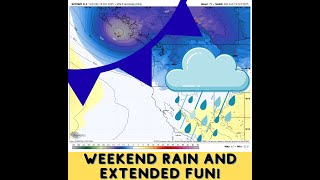 Weekend Rain and Active Extended 4cast!