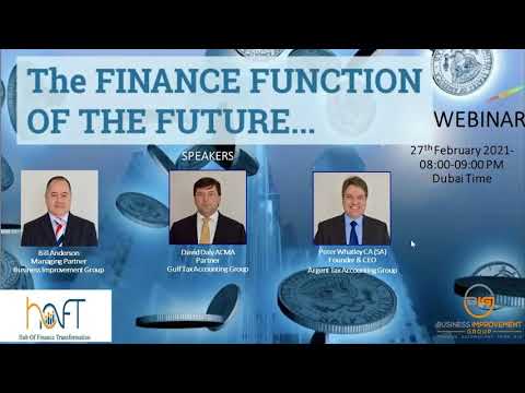 The Finance Function Of The Future