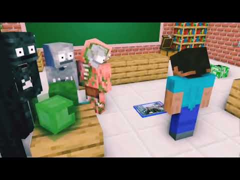 Monster school: Ice cream horror game challenge-Minecraft Animation