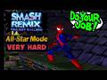 Smash Remix Project Galleon All Star Mode With Spider Man VERY HARD