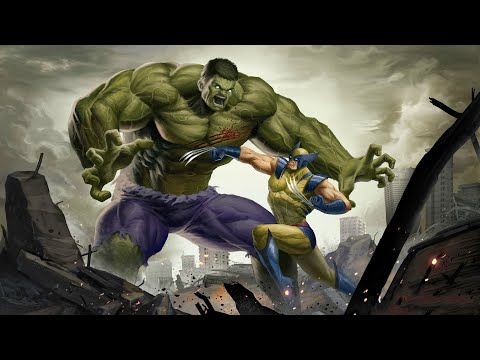 HULK VS WOLVERINE FIGHT 👊 | MARVAL CHAMPIONS | #gameplay
