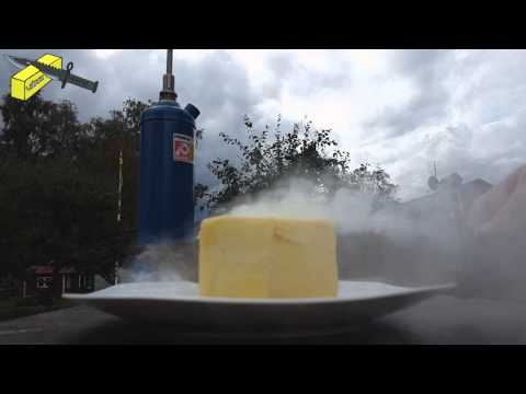 Like a hot knife through - BUTTER