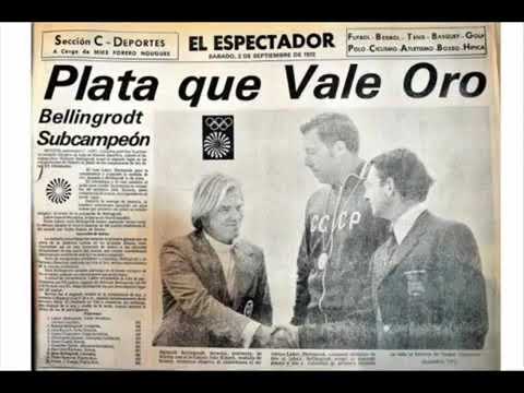 MEDALLA DE PLATA HELMUT BELLINGRODT MUNICH 72