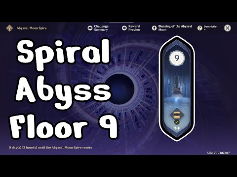 Clearing Spiral Abyss Floor 9 | Genshin Impact