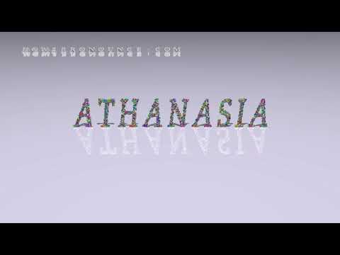 athanasia - pronunciation