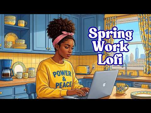 Spring Work LoFi | Chill Beats for Focus, Flow & Fresh Productivity