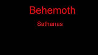 Behemoth Sathanas + Lyrics