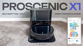 Proscenic Floobot X1 Robot Vacuum Cleaner Review: 3000PA, Self-Emptying & Sonic Mop- IS IT ANY GOOD?