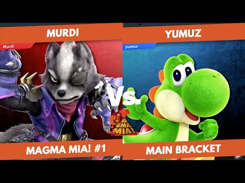 Murdi(Wolf) vs Yumuz(Yoshi) - Main Bracket - MAGMA MIA! #1