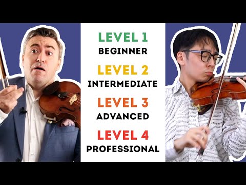 4 Levels of Violin Masterclass (Ft. Maxim Vengerov)