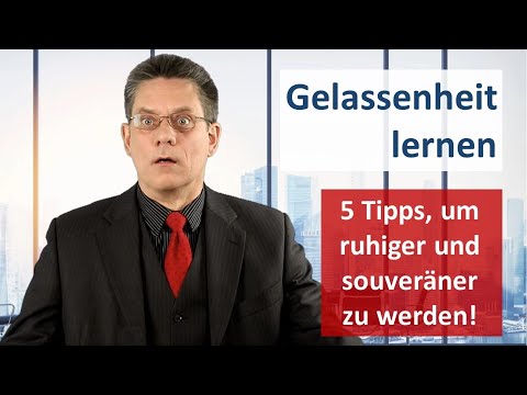 Stay calm and confident as a boss - 5 simple tips