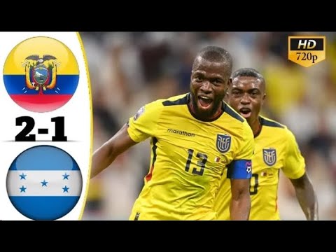 Ecuador Vs Honduras 2-1 ||all goals and Highlights|international friendly match #ecuador #honduras