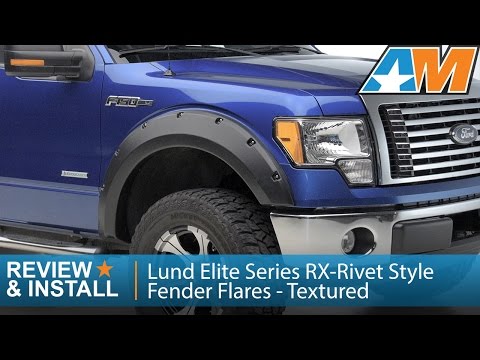 2009-2014 F-150 Lund Elite Series RX-Rivet Style Fender Flares - Textured Review & Install