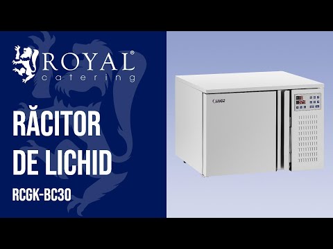 video - Blast Chiller - 29.5 L - Royal Catering - Capacitate de congelare: 4/209 kg/min.