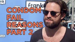 Frank Q&A – What are the most common reasons why a condom might break or fall off – Part 2