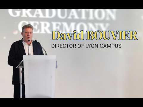David BOUVIER Speech - Director of MISB Lyon