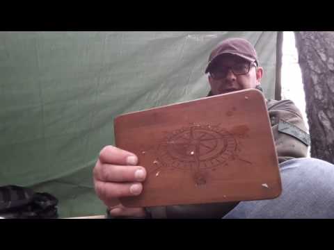 Outdoor Küche, Pfanne für 2 Euro Top!!!