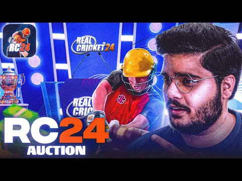 IPL/RCPL Auctions Live - Real Cricket 24 with RahulRKGamer