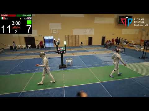 Black Sea Cup 2018 SM T8 Roma (ITA) - Hwang (KOR)