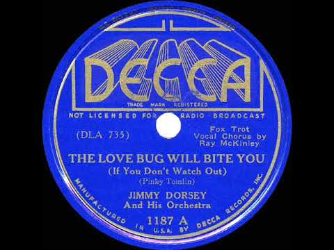 1937 HITS ARCHIVE: The Love Bug Will Bite You - Jimmy Dorsey (Ray McKinley, vocal)