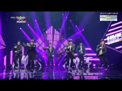 [140704] U-KISS' Goodbye Stage on MuBank - 'Quit Playing'