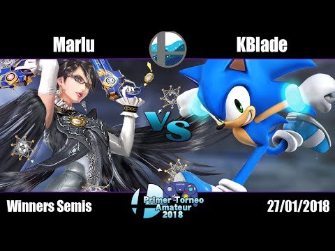 Amateur #1: Marlu (Bayonetta) vs TSF | KBlade (Sonic) - Winners Semis