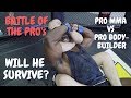 Pro Bodybuilder takes on Pro MMA fighter - Educational