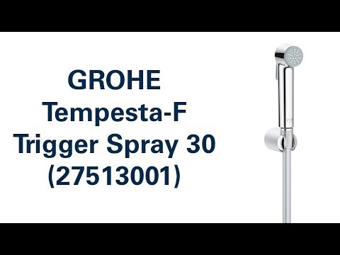 GROHE Tempesta-F Trigger Spray 30 (27513001) unboxing