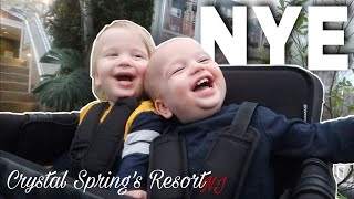 SKATING INTO 2021 with SUSHI & GLOW STICKS | NYE at Crystal Springs Resort