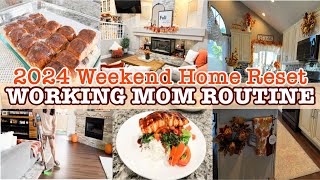 WEEKEND RESET ROUTINE 2024 | REALISTIC CLEAN WITH ME | SELLE DESHIRO HOUSE CLEANING MOTIVATION