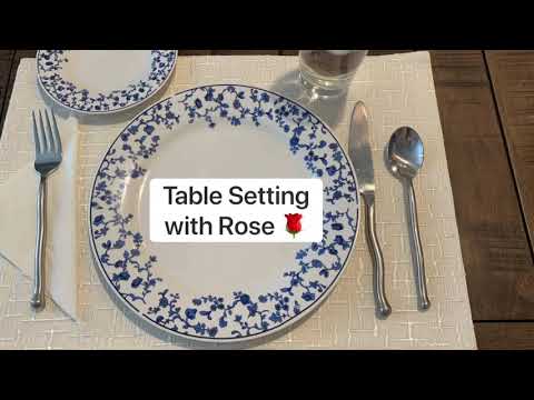 Basic Table Setting Skills for Kids.