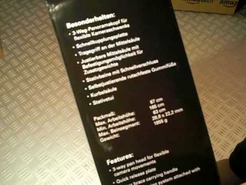 Cullmann Stativ Alpha 2500 unboxing 77 Unboxing #19