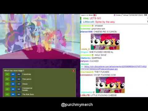 MLP Finale Chat Reaction - Shocking twist #2 (of 2) [ENDGAME SPOILERS]