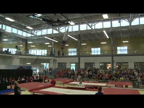 Trampoline Mens Senior Finals Georgia Koshkadze R1