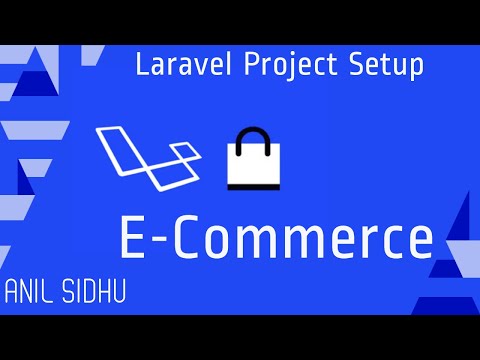 Laravel E commerce Project 2 Project setup