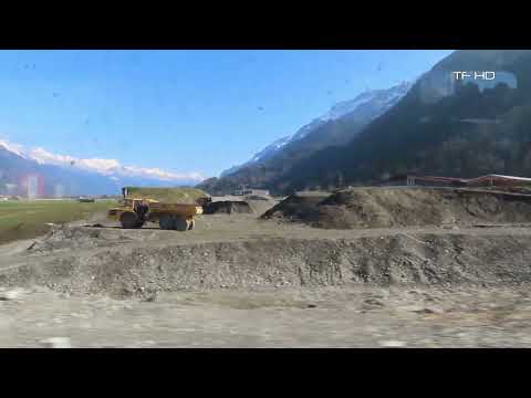 Zug Mitfahrt Grindelwald - Interlaken Ost , Wilderswil - Interlaken Ost , Train ride, Viagem de trem