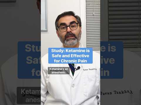 Low-dose ketamine infusions are safe & effective for chronic pain.