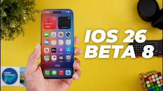 iOS 26 Developer Beta 8 – New Features, Changes & Performance Improvements!