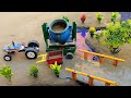 Tractor Mini Bulldozer To Making Concrete Project