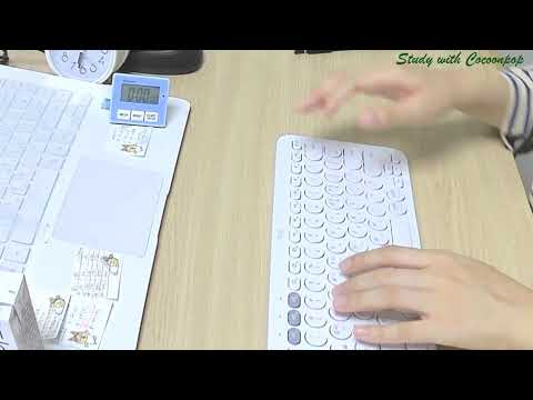 [220924-1. Sat. Study with me. live] 8hours, fire cracking sound, a sunny day, 一緒に勉強しましょう(8時間)