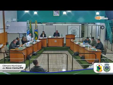 Sessão da Câmara Municipal de Vereadores de Nova Cantu - 25 de Agosto de 2025