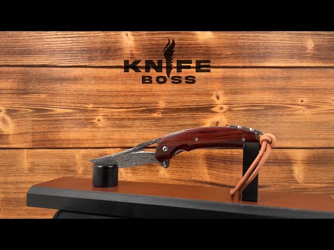 KnifeBoss zavírací damaškový nůž Arrow VG-10