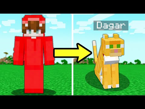 I Turned Into a Cat to Help My Friend in Minecraft