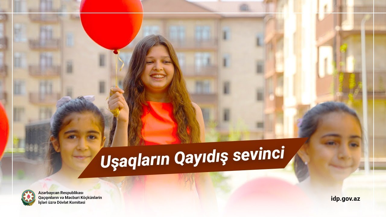 Uşaqların Qayıdış sevinci VİDEO