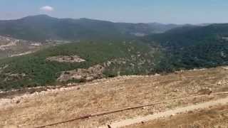 preview picture of video 'Panorama from Nabi Sabalan, Hurfeish, Israel'